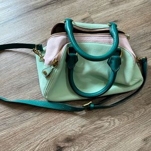 Pastel J Crew purse